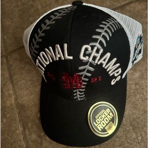 Mississippi State National Championship locker room hat